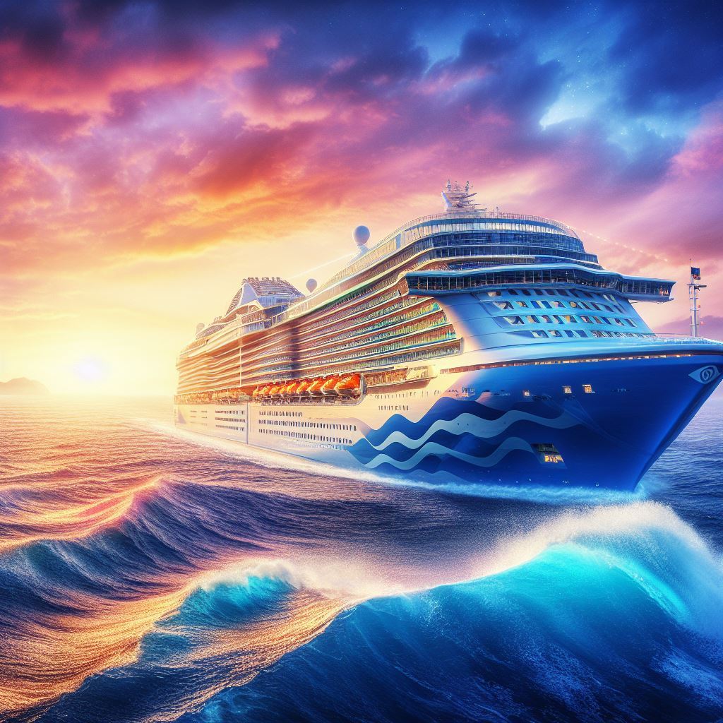 Princess Cruises Transatlantic Repositioning Sailing Across the Ocean